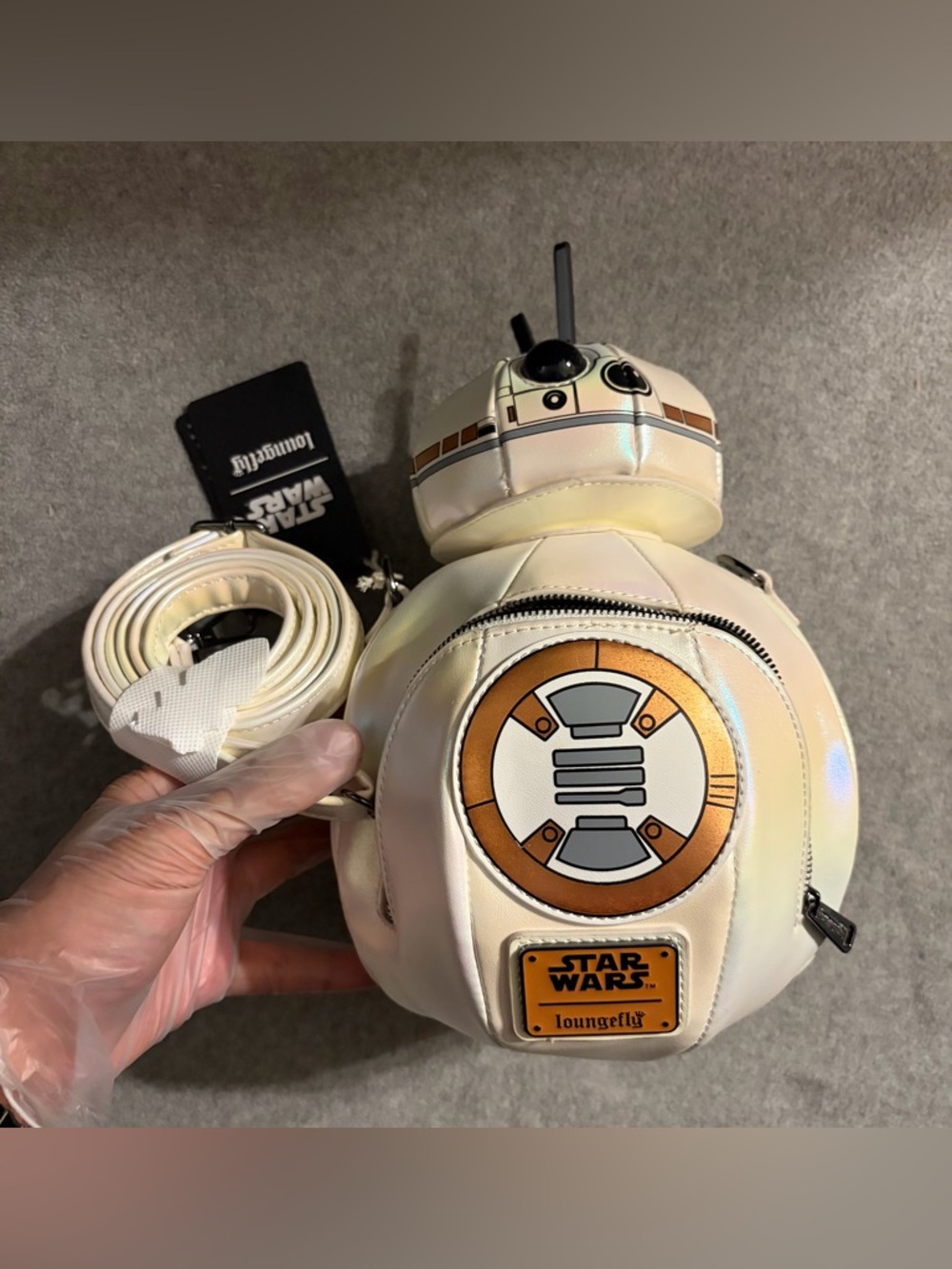 Loungefly Star Wars BB8 Figural Crossbody Bag